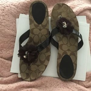 Coach sandals